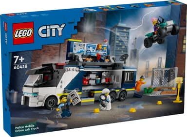 LEGO City Politiets mobile etterforskningslab 60418