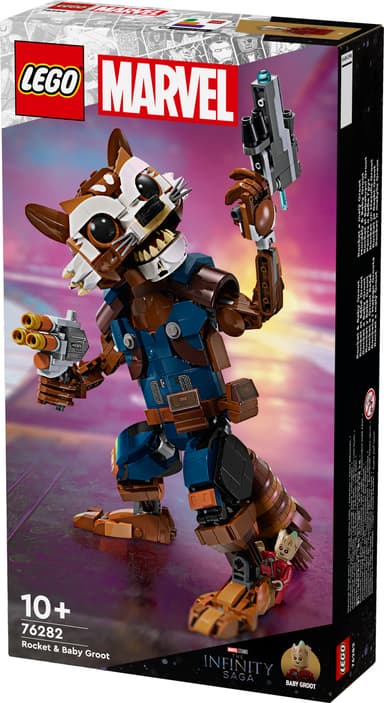 LEGO Super Heroes Rocket og Groot som liten 76282