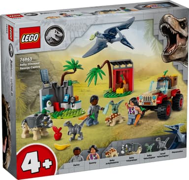 LEGO Jurassic World Dyrereservat med dinosaurunger 76963