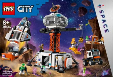 LEGO City Rombase og utskytningsrampe for rakett 60434