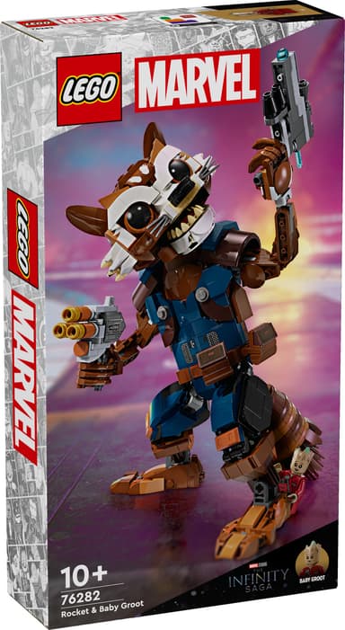 LEGO Super Heroes Rocket og Groot som liten 76282