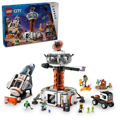 LEGO City Rombase og utskytningsrampe for rakett 60434
