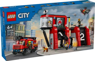 LEGO City Brannstasjon med brannbil 60414