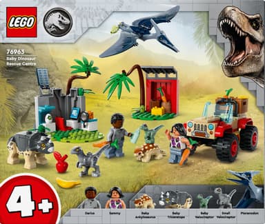 LEGO Jurassic World Dyrereservat med dinosaurunger 76963