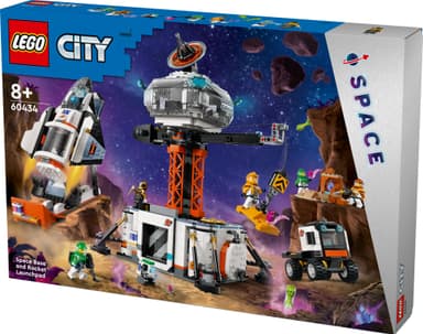 LEGO City Rombase og utskytningsrampe for rakett 60434