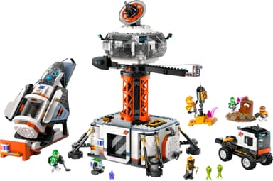 LEGO City Rombase og utskytningsrampe for rakett 60434