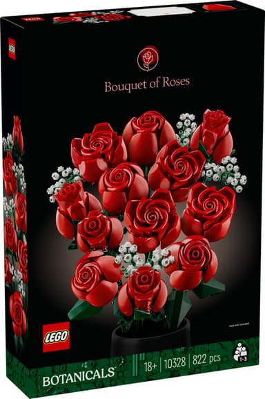 LEGO Botanicals Rosebukett 10328