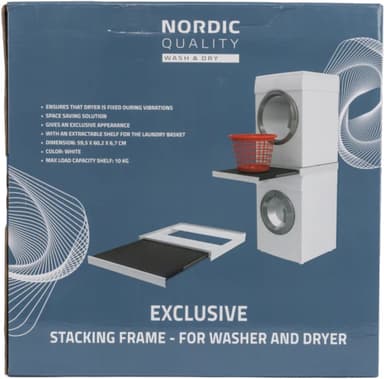 Nordic Quality stableramme m/hylle