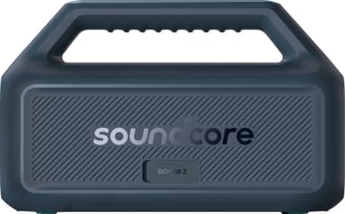 Soundcore Boom 2 bærbar trådløs høyttaler (blå)
