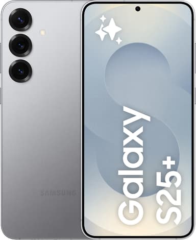 Samsung Galaxy S25+ 5G smarttelefon 12/256GB (Silver Shadow)