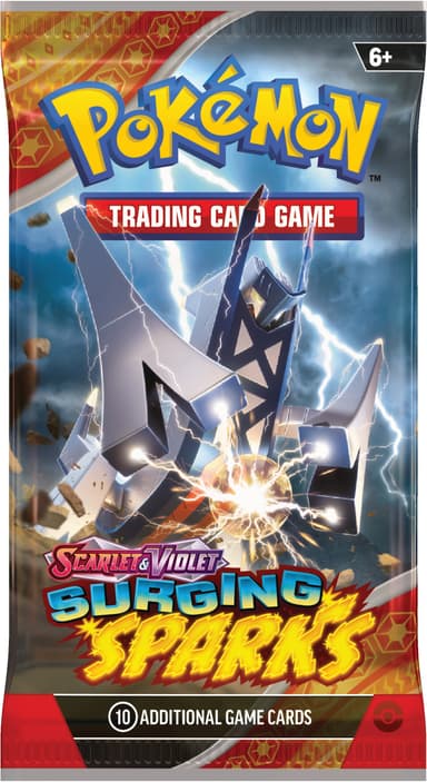 Pokémon TCG: Scarlet & Violet 8 - Surging Sparks boosterpakke