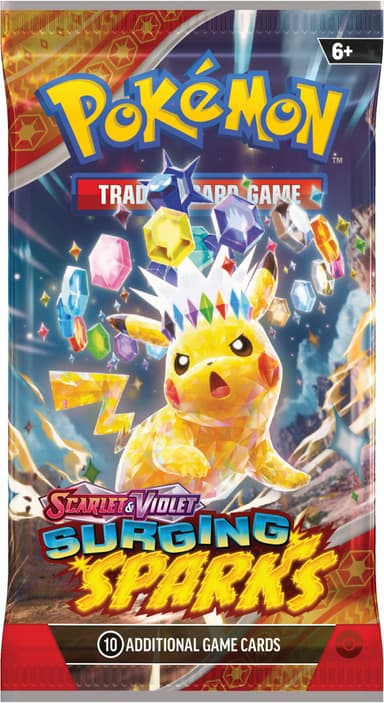 Pokémon TCG: Scarlet & Violet 8 - Surging Sparks boosterpakke