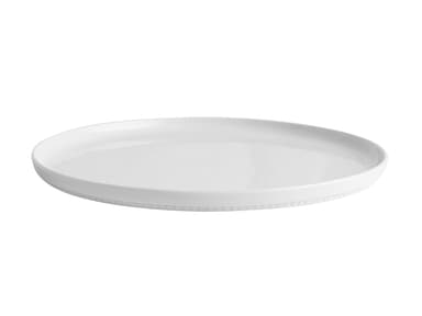 Pillivuyt Tallerken flat rett kant Hvit