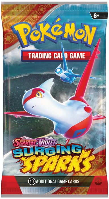 Pokémon TCG: Scarlet & Violet 8 - Surging Sparks boosterpakke