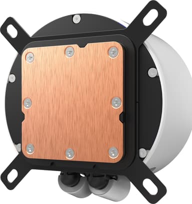 NZXT Kraken 280 Elite V2 RGB CPU vannkjøler (hvit)