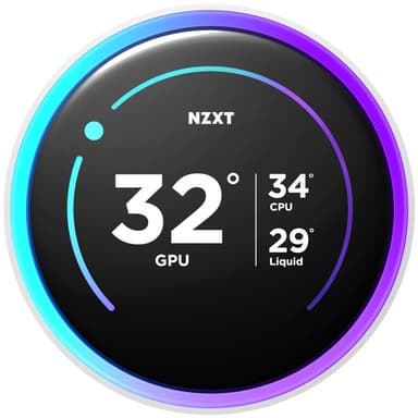 NZXT Kraken 280 Elite V2 RGB CPU vannkjøler (hvit)
