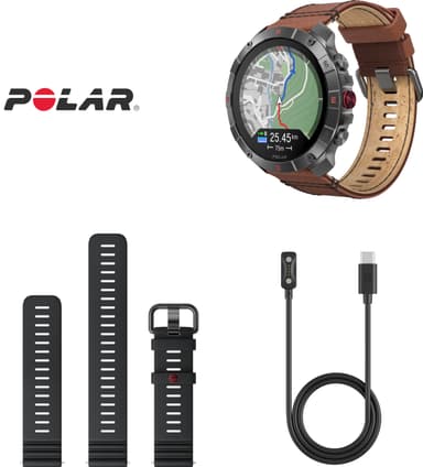 Polar Grit X2 Pro Sport Watch M/L (Titan/Stål)