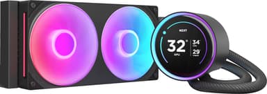 NZXT Kraken 240 Elite V2 RGB CPU vannkjøler (sort)