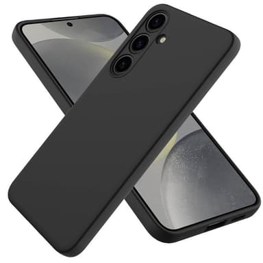 Liquid silikondeksel Samsung Galaxy A26 5G - Svart
