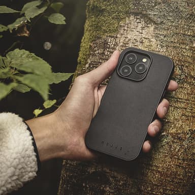 Mujjo iPhone 16 Pro mobildeksel (blå)