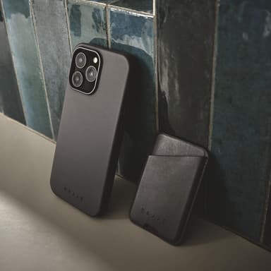 Mujjo iPhone 16 Pro Max mobildeksel (sort)
