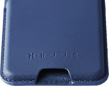 Mujjo MagSafe iPhone kortholder for mobil (blå)