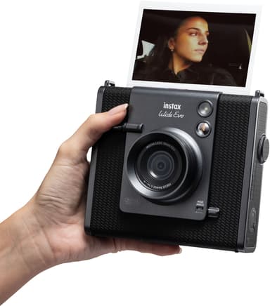 Fujifilm Instax Wide Evo instantkamera (sort)