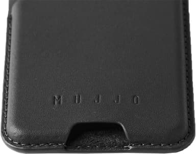 Mujjo MagSafe iPhone kortholder for mobil (sort)