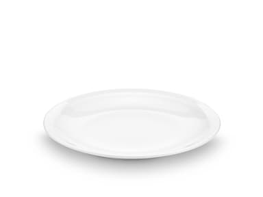 Pillivuyt Bourges plate flat Dia 20 cm White