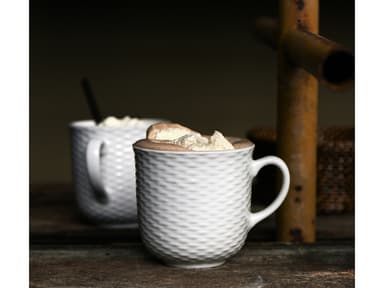 Pillivuyt Basket Mug Dia 9 x 9,4 cm 37 cl White