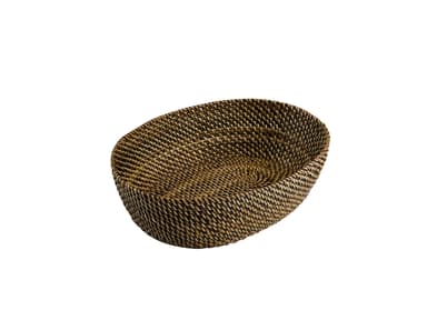 Pillivuyt Bread basket oval 20 x 15 cm Light/Dark brown