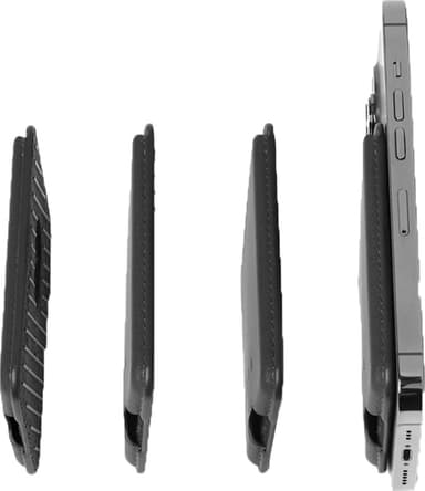 Mujjo MagSafe iPhone kortholder for mobil (sort)