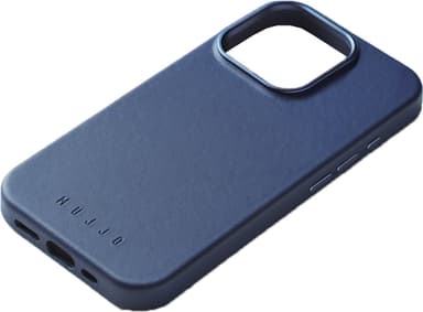 Mujjo iPhone 16 Pro mobildeksel (blå)