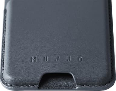 Mujjo MagSafe iPhone kortholder for mobil (stålblå)