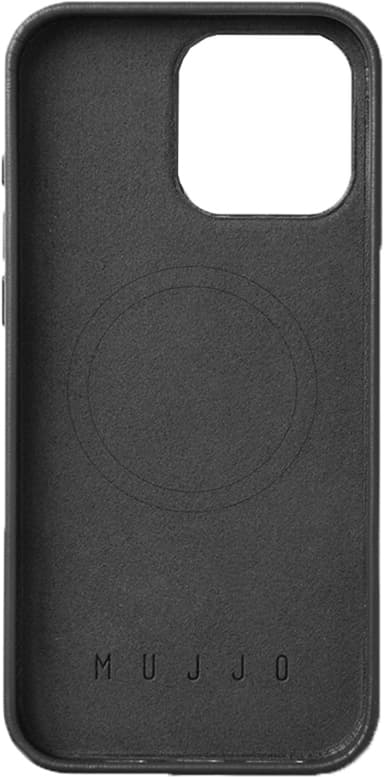Mujjo iPhone 16 Pro Max mobildeksel (sort)