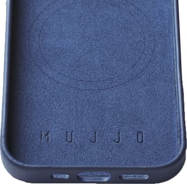Mujjo iPhone 16 Pro mobildeksel (blå)