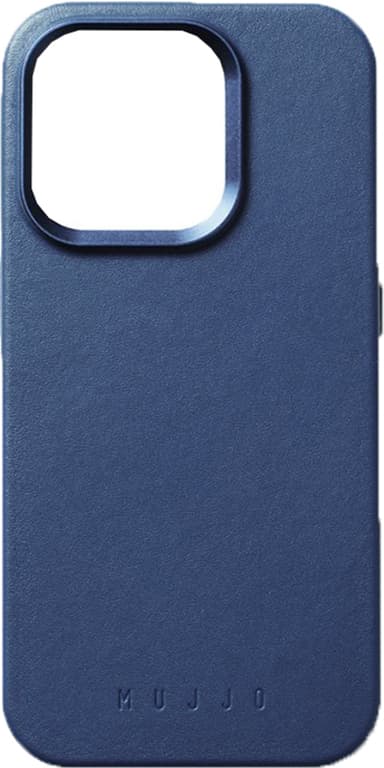 Mujjo iPhone 15 Pro mobildeksel (blå)