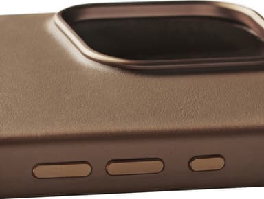 Mujjo iPhone 16 Pro Max mobildeksel (lys brun)