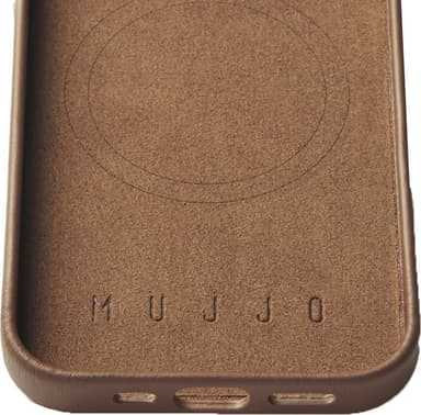 Mujjo iPhone 16 Pro mobildeksel (Tan)