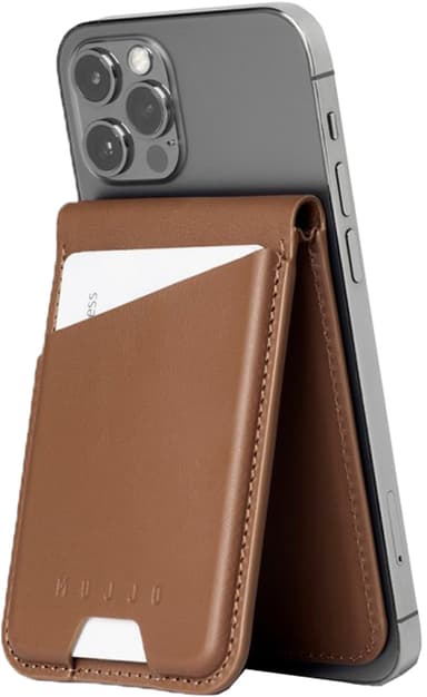 Mujjo MagSafe iPhone kortholder for mobil (Tan)
