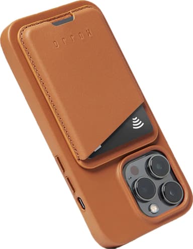 Mujjo MagSafe iPhone kortholder for mobil (Tan)