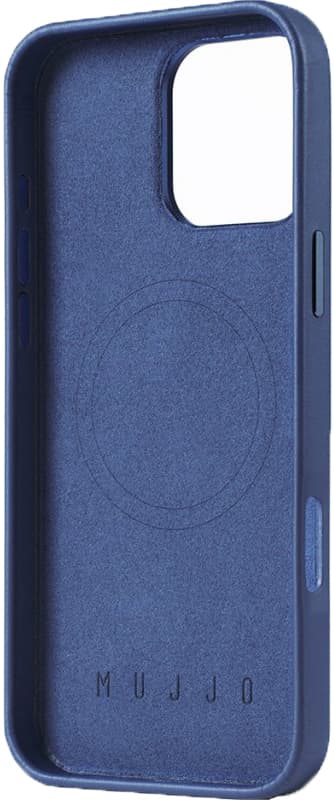 Mujjo iPhone 16 Pro Max mobildeksel (blå)