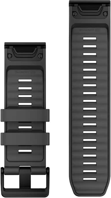 Garmin 26mm QuickFit Silicone klokkereim (grafitt)