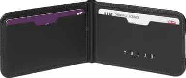 Mujjo MagSafe iPhone kortholder for mobil (sort)