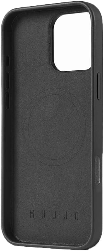 Mujjo iPhone 16 Pro Max mobildeksel (sort)