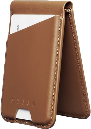Mujjo MagSafe iPhone kortholder for mobil (Tan)