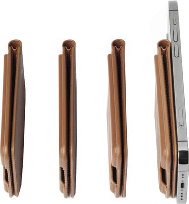 Mujjo MagSafe iPhone kortholder for mobil (Tan)