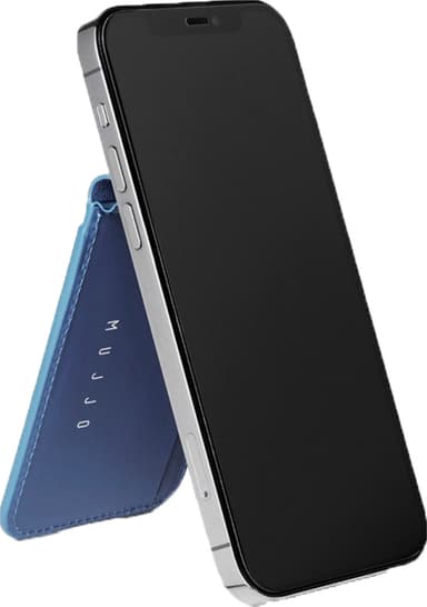 Mujjo MagSafe iPhone kortholder for mobil (blå)