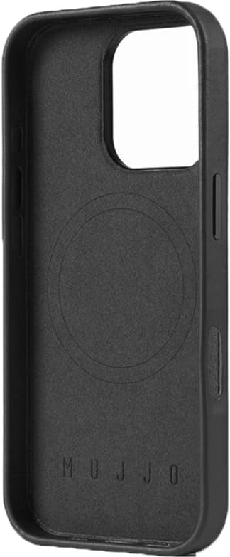 Mujjo iPhone 16 Pro mobildeksel (sort)