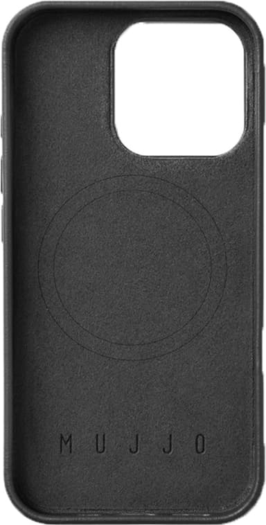 Mujjo iPhone 16 Pro mobildeksel (sort)